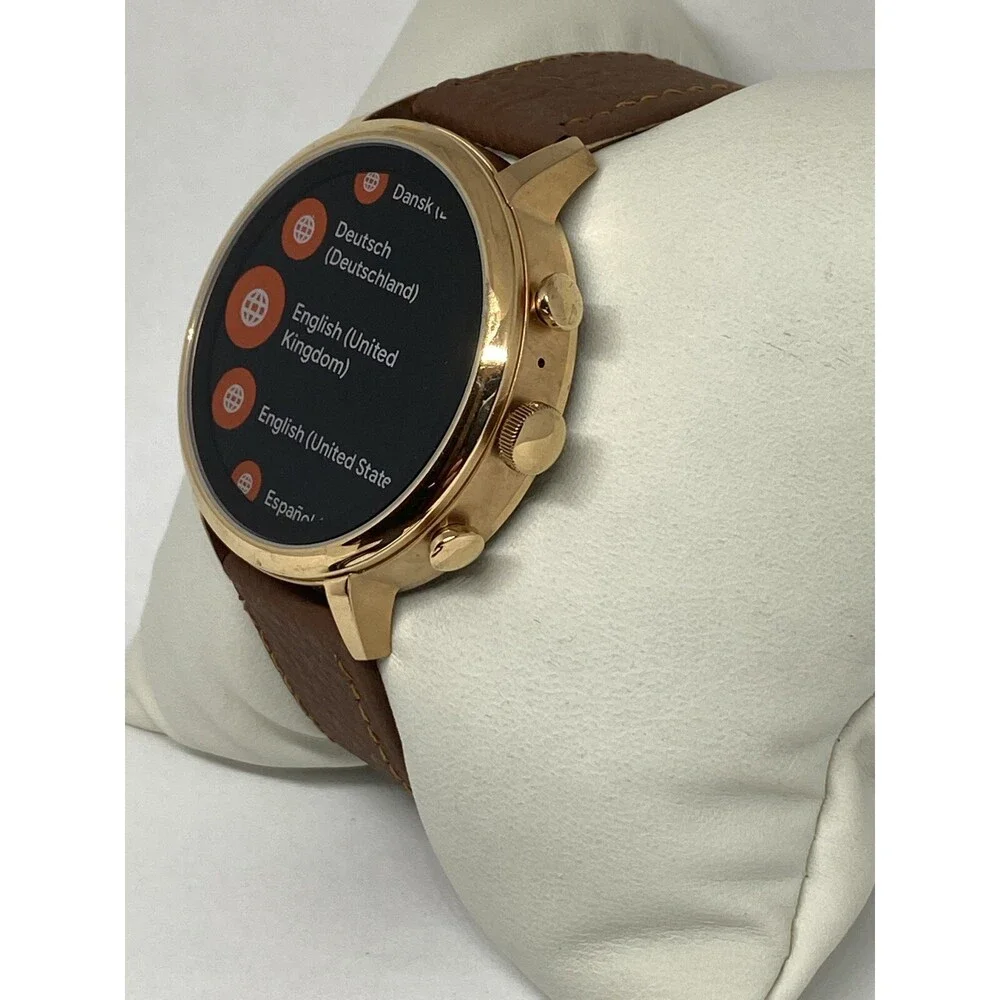 Fossil Gen 4 Authentic Digital Dial Smart Watch Custom Band FTW6031 DC66